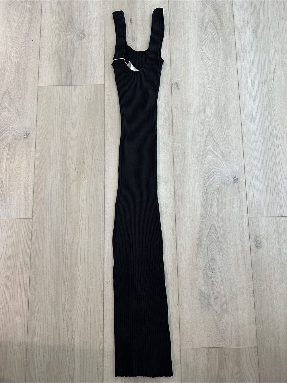 Tigerlily Vida Black Rib Knit Maxi Dress Nwt Xxs - Xs — image 4 of 4